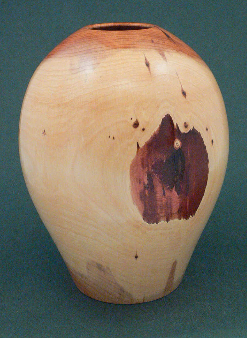 Wood art by Chris Rymer of Inside Out Wood Art made from - Yew