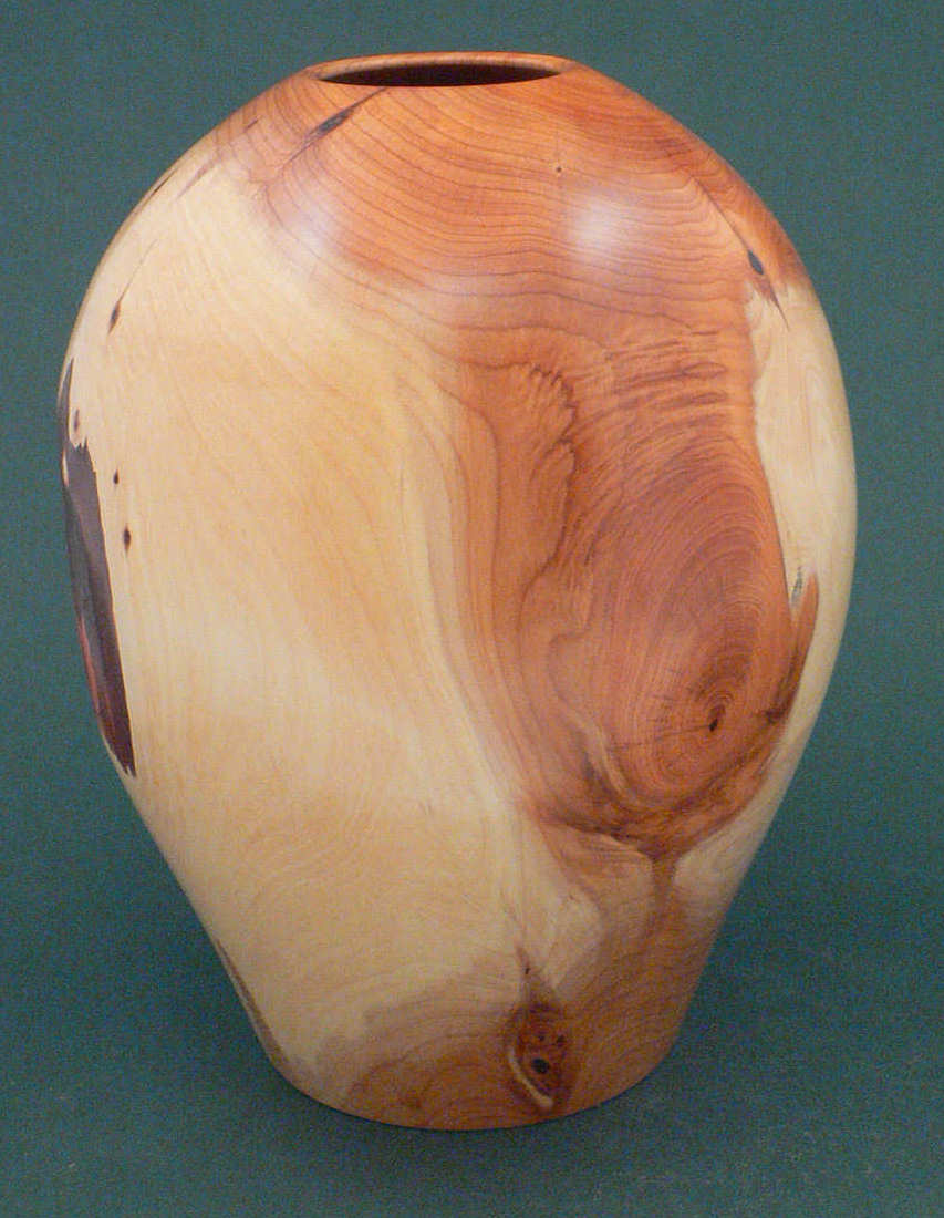 Wood art by Chris Rymer of Inside Out Wood Art made from - Yew