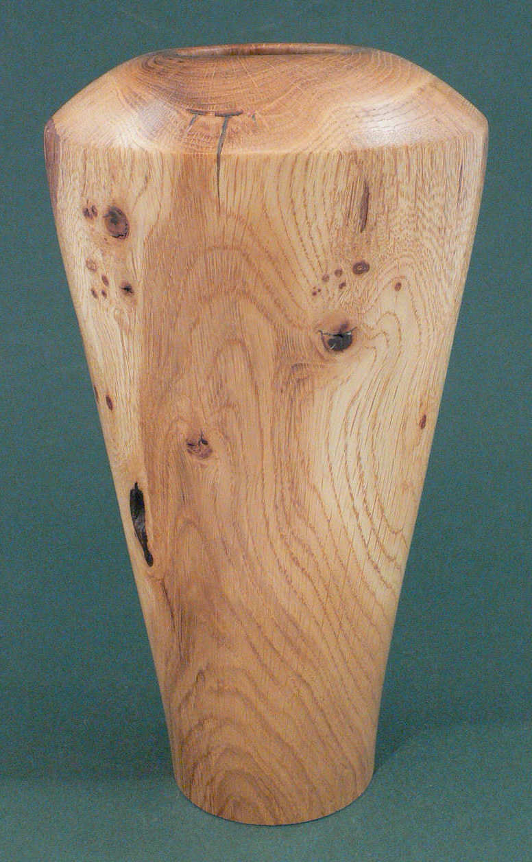 Wood art by Chris Rymer of Inside Out Wood Art made from - Oak