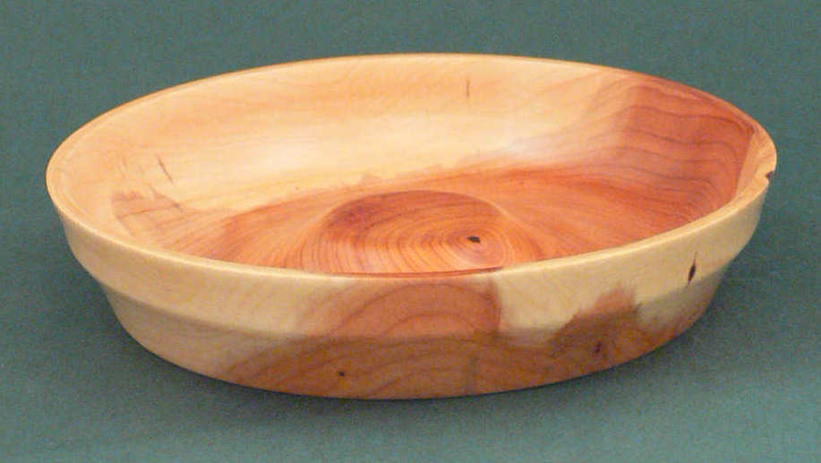 Wood art by Chris Rymer of Inside Out Wood Art made from - Yew