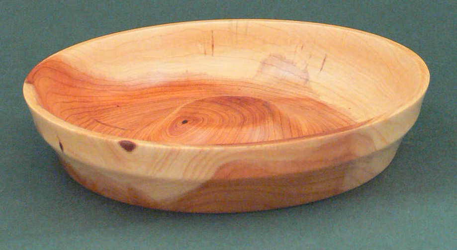Wood art by Chris Rymer of Inside Out Wood Art made from - Yew