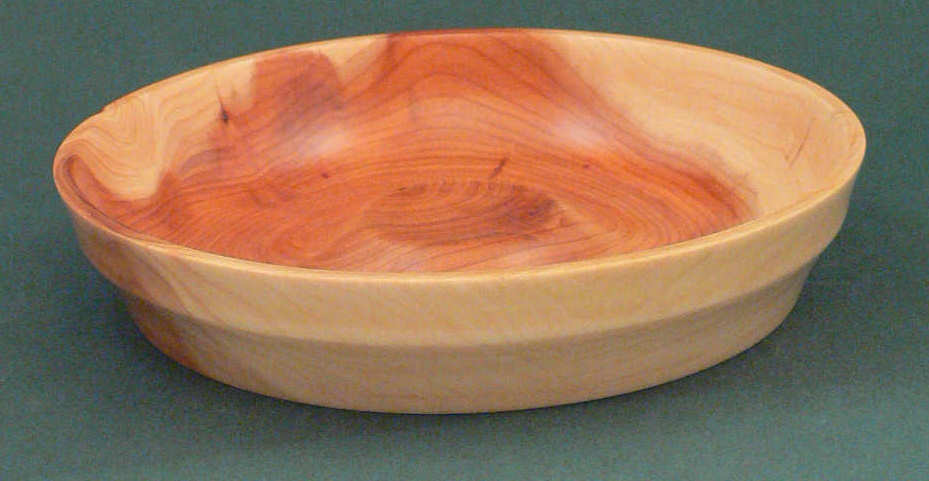 Wood art by Chris Rymer of Inside Out Wood Art made from - Yew