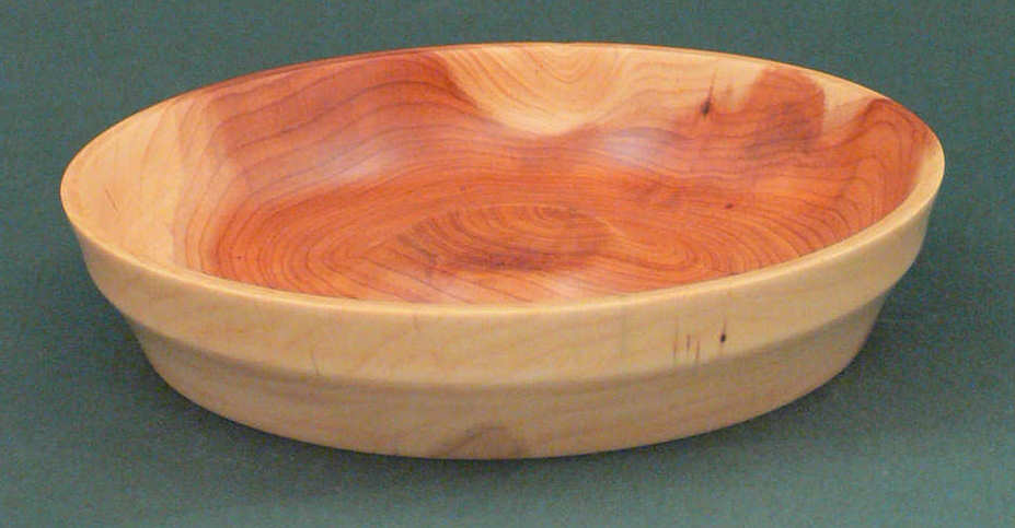 Wood art by Chris Rymer of Inside Out Wood Art made from - Yew