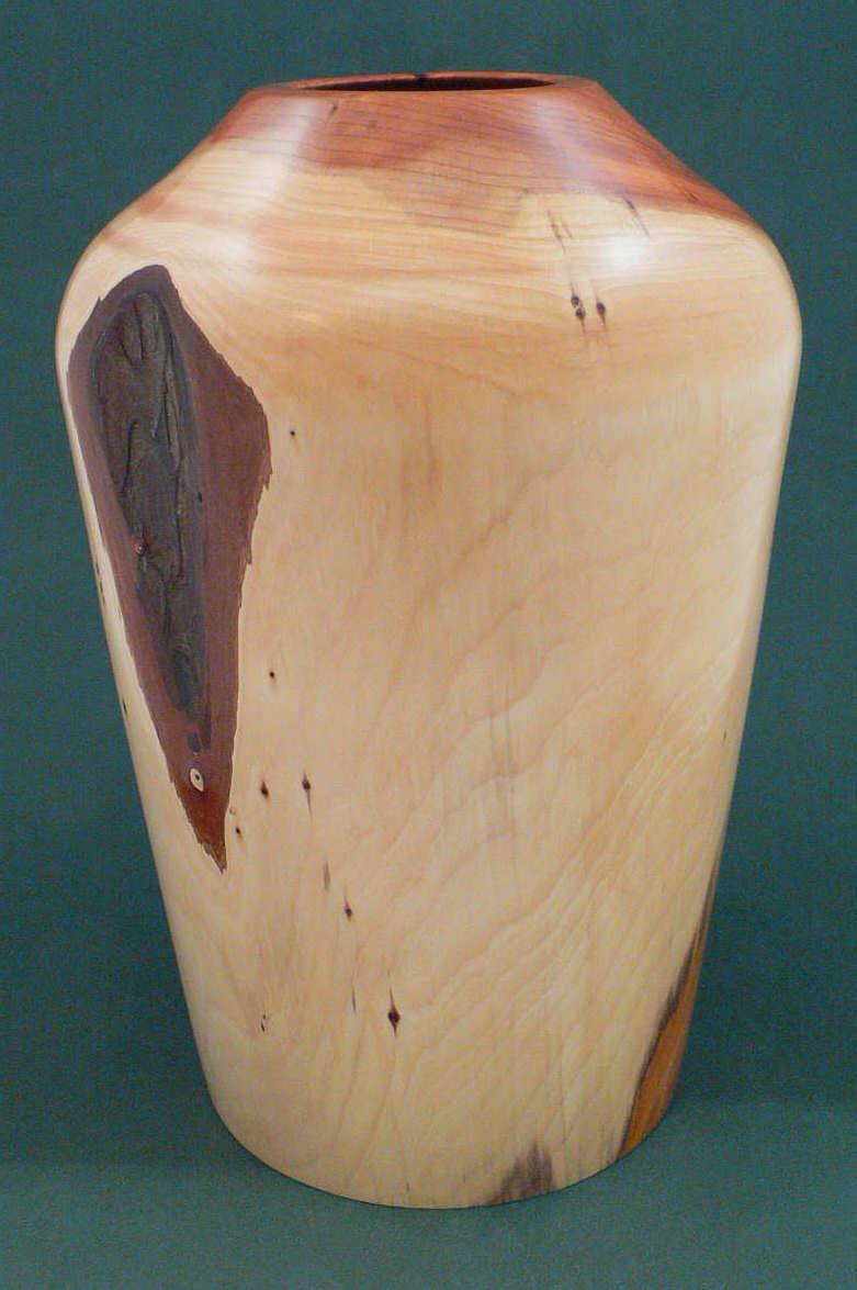 Wood art by Chris Rymer of Inside Out Wood Art made from - Yew