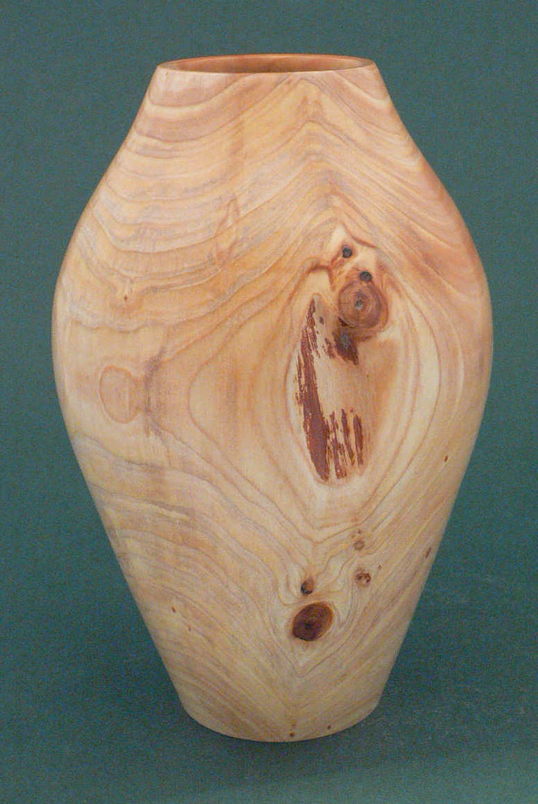 Wood art by Chris Rymer of Inside Out Wood Art made from - Cypress