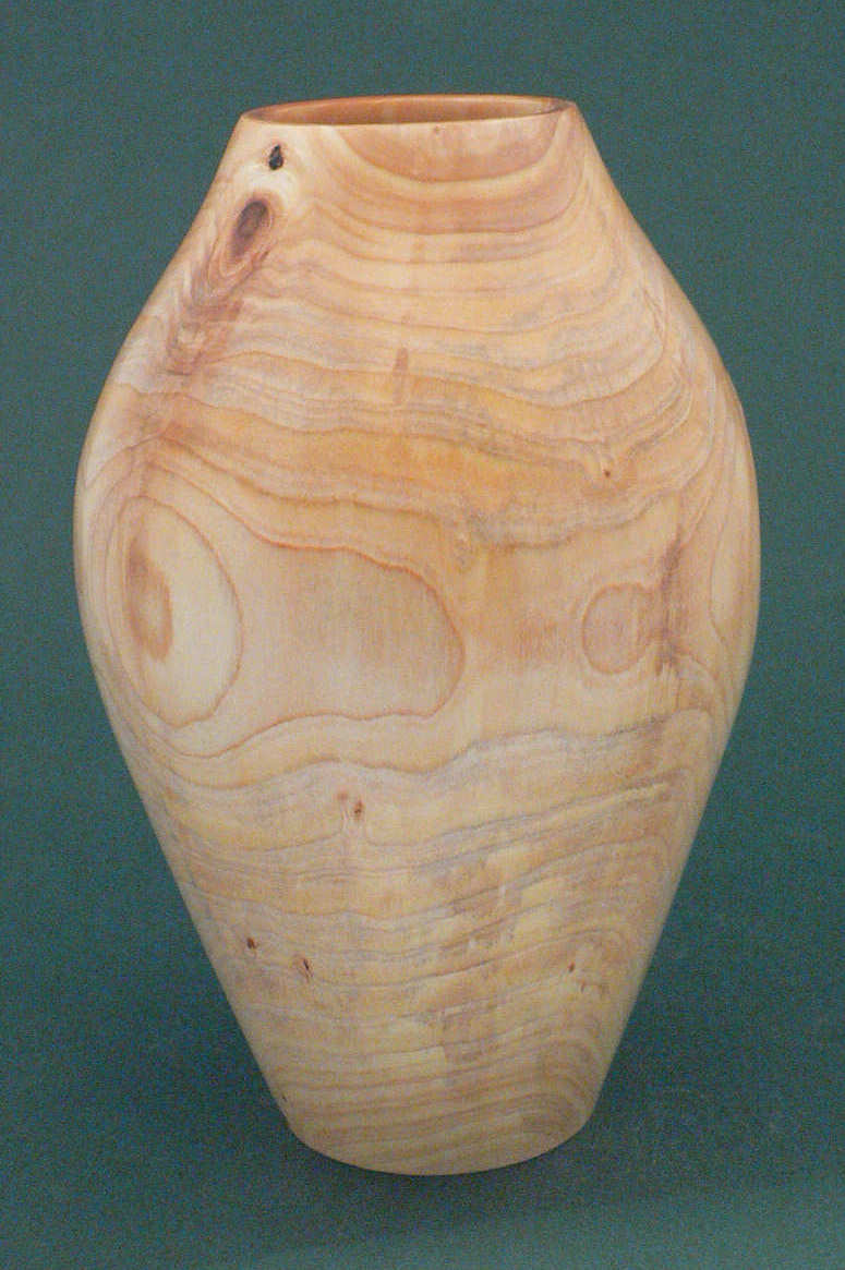 Wood art by Chris Rymer of Inside Out Wood Art made from - Cypress