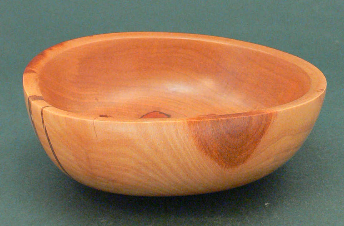 Wood art by Chris Rymer of Inside Out Wood Art made from - Laurel