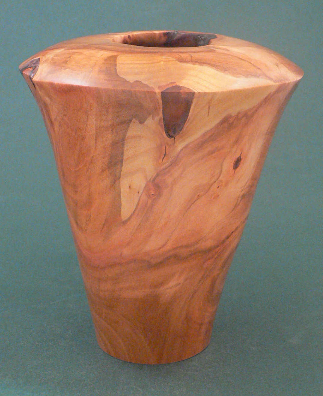 Wood art by Chris Rymer of Inside Out Wood Art made from - Cherry