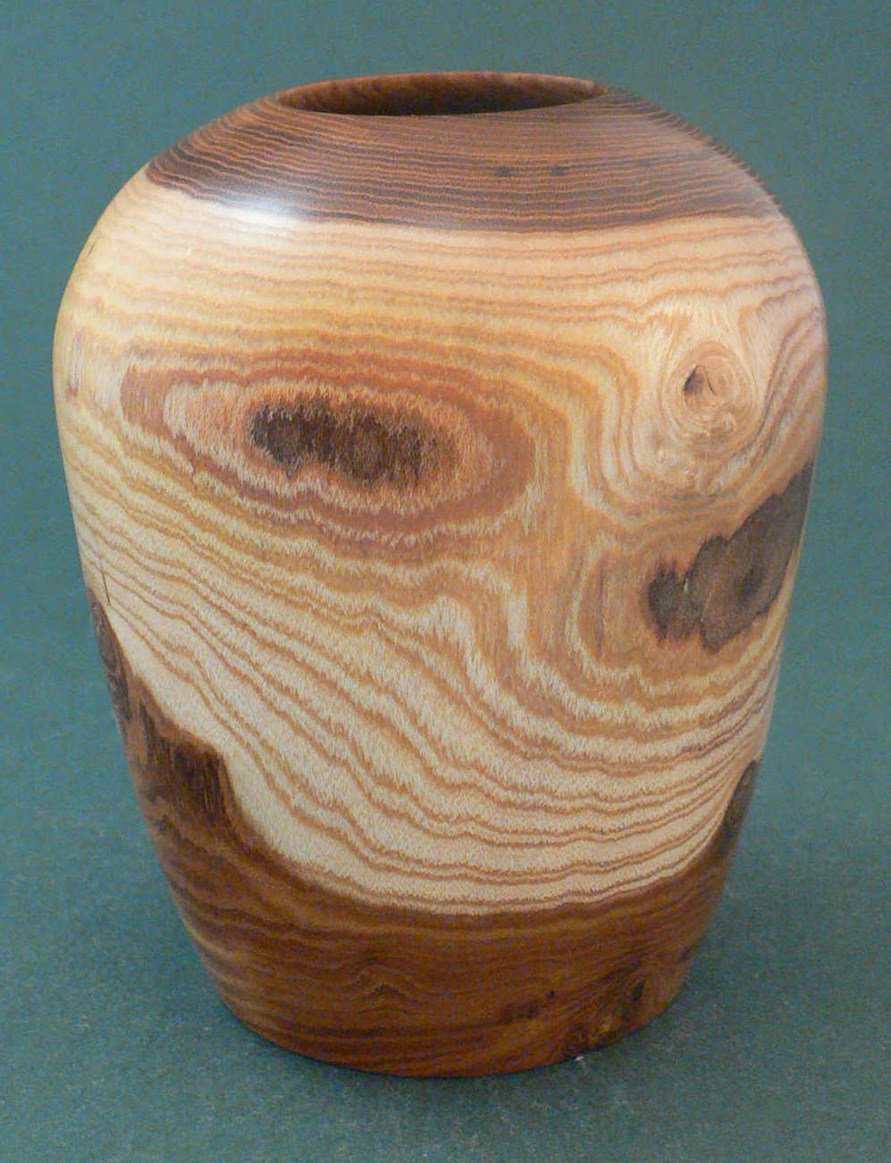 Wood art by Chris Rymer of Inside Out Wood Art made from - Laburnum