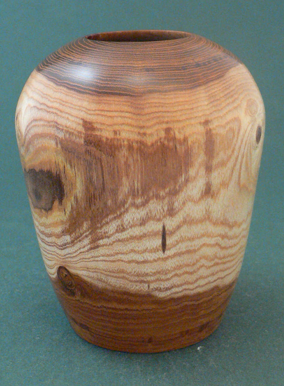Wood art by Chris Rymer of Inside Out Wood Art made from - Laburnum