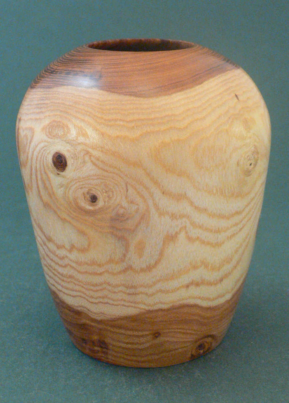 Wood art by Chris Rymer of Inside Out Wood Art made from - Laburnum