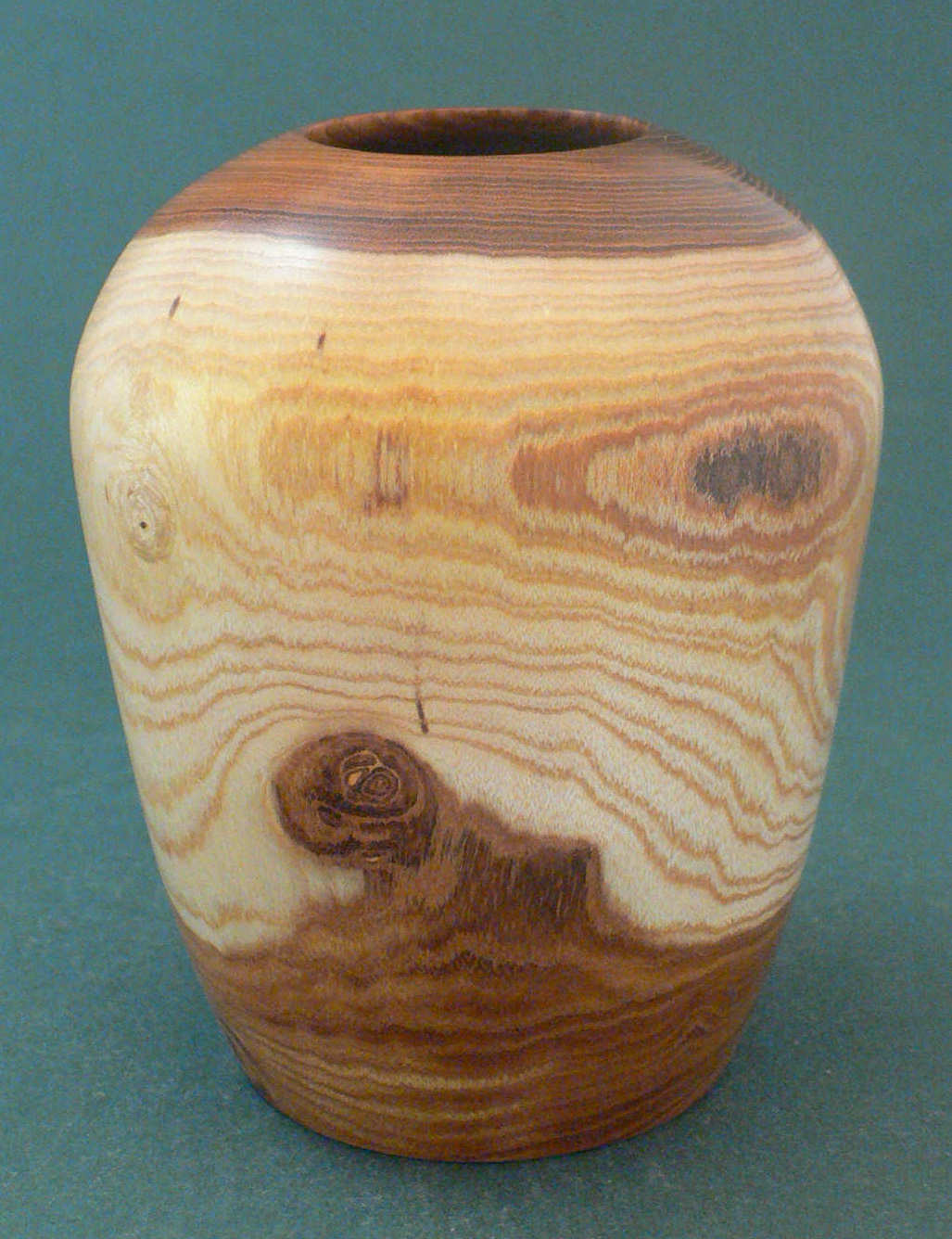 Wood art by Chris Rymer of Inside Out Wood Art made from - Laburnum