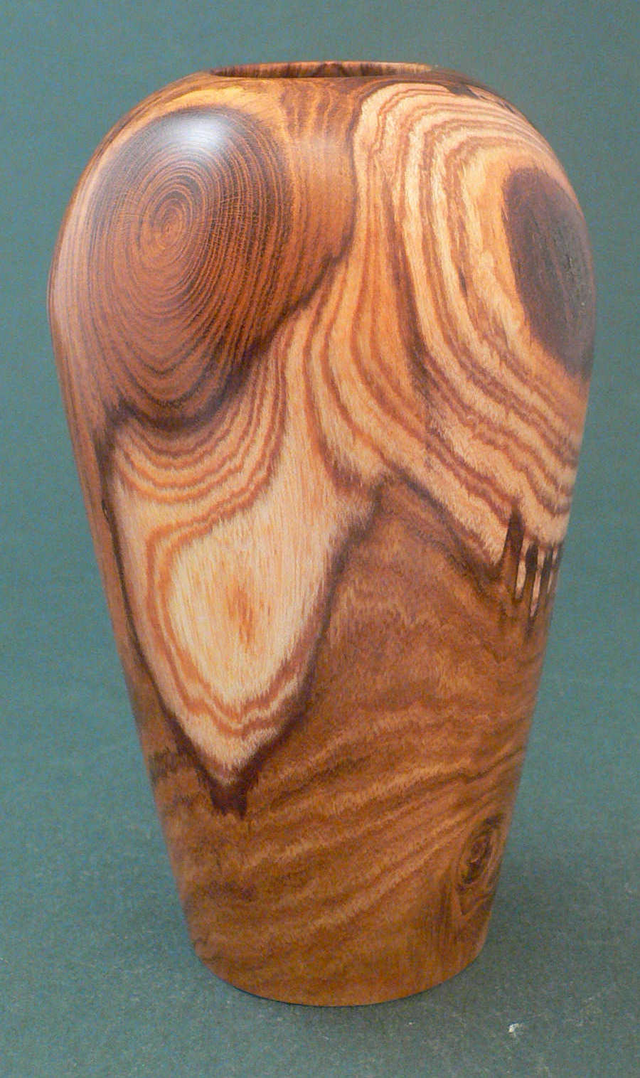 Wood art by Chris Rymer of Inside Out Wood Art made from - Laburnum
