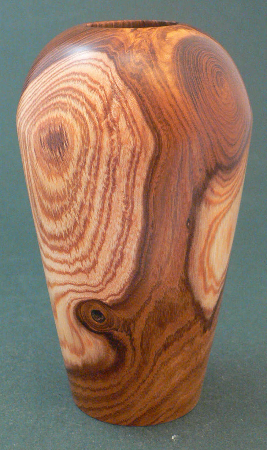 Wood art by Chris Rymer of Inside Out Wood Art made from - Laburnum