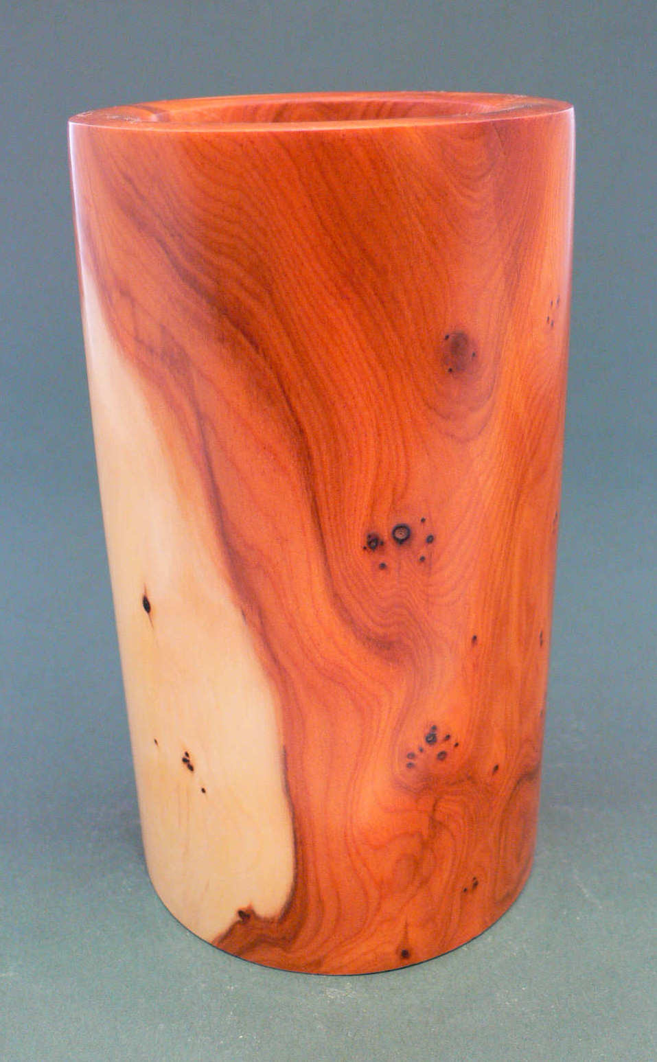 Wood art by Chris Rymer of Inside Out Wood Art made from - Yew