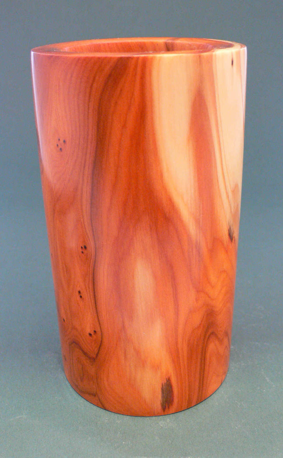 Wood art by Chris Rymer of Inside Out Wood Art made from - Yew