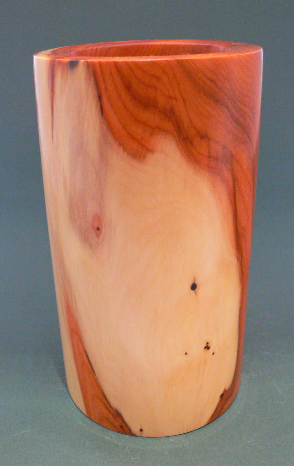 Wood art by Chris Rymer of Inside Out Wood Art made from - Yew