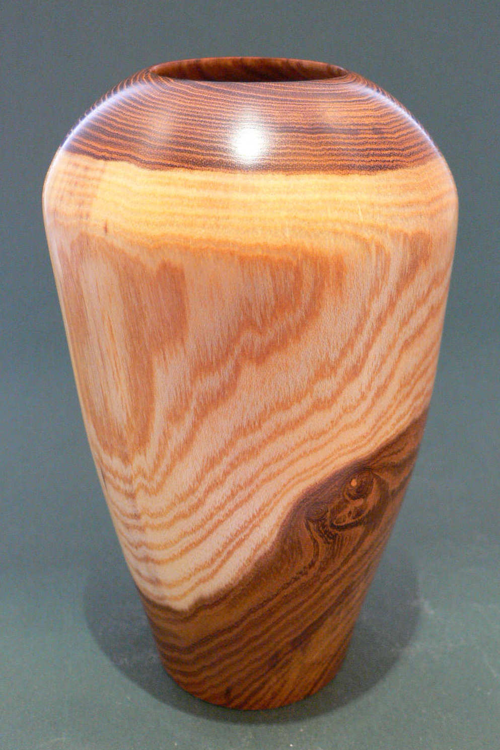 Wood art by Chris Rymer of Inside Out Wood Art made from - Laburnum