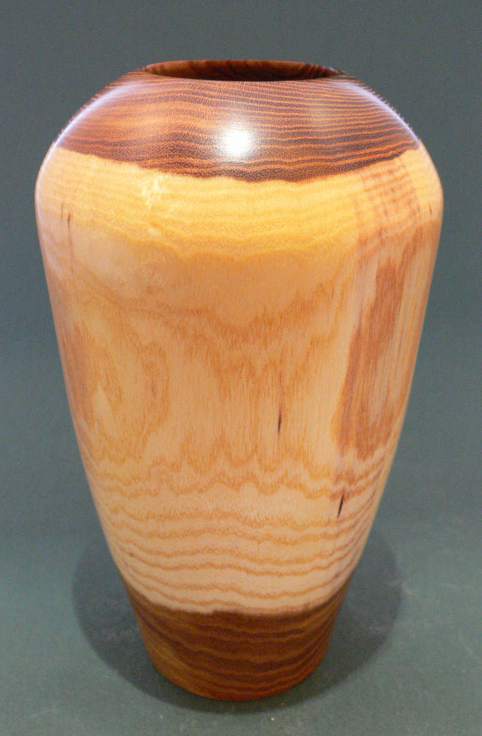 Wood art by Chris Rymer of Inside Out Wood Art made from - Laburnum