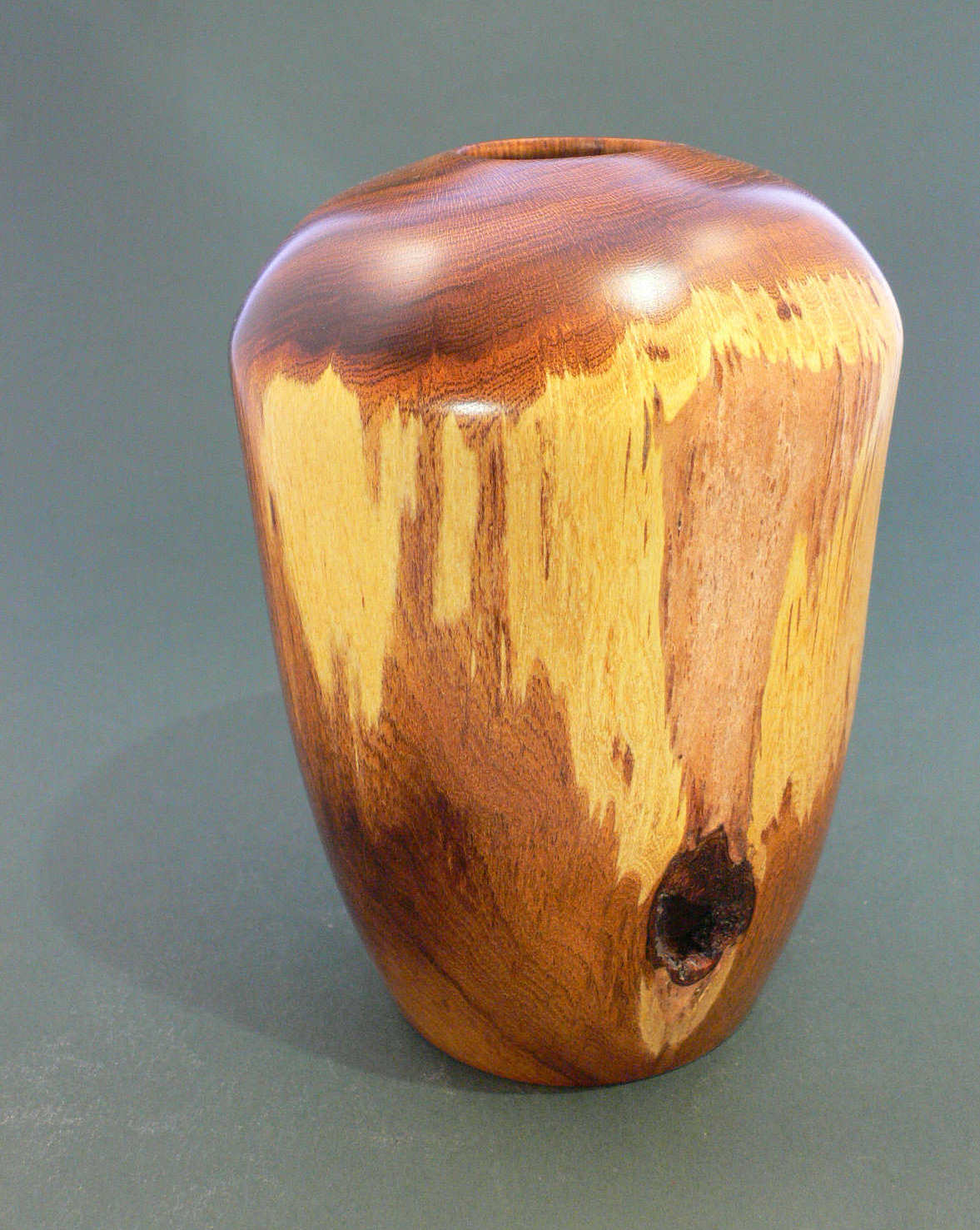 Wood art by Chris Rymer of Inside Out Wood Art made from - Laburnum