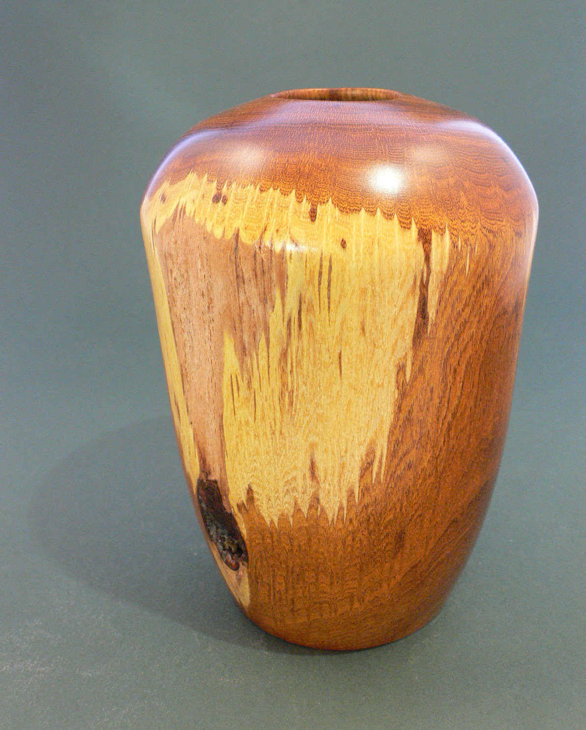Wood art by Chris Rymer of Inside Out Wood Art made from - Laburnum
