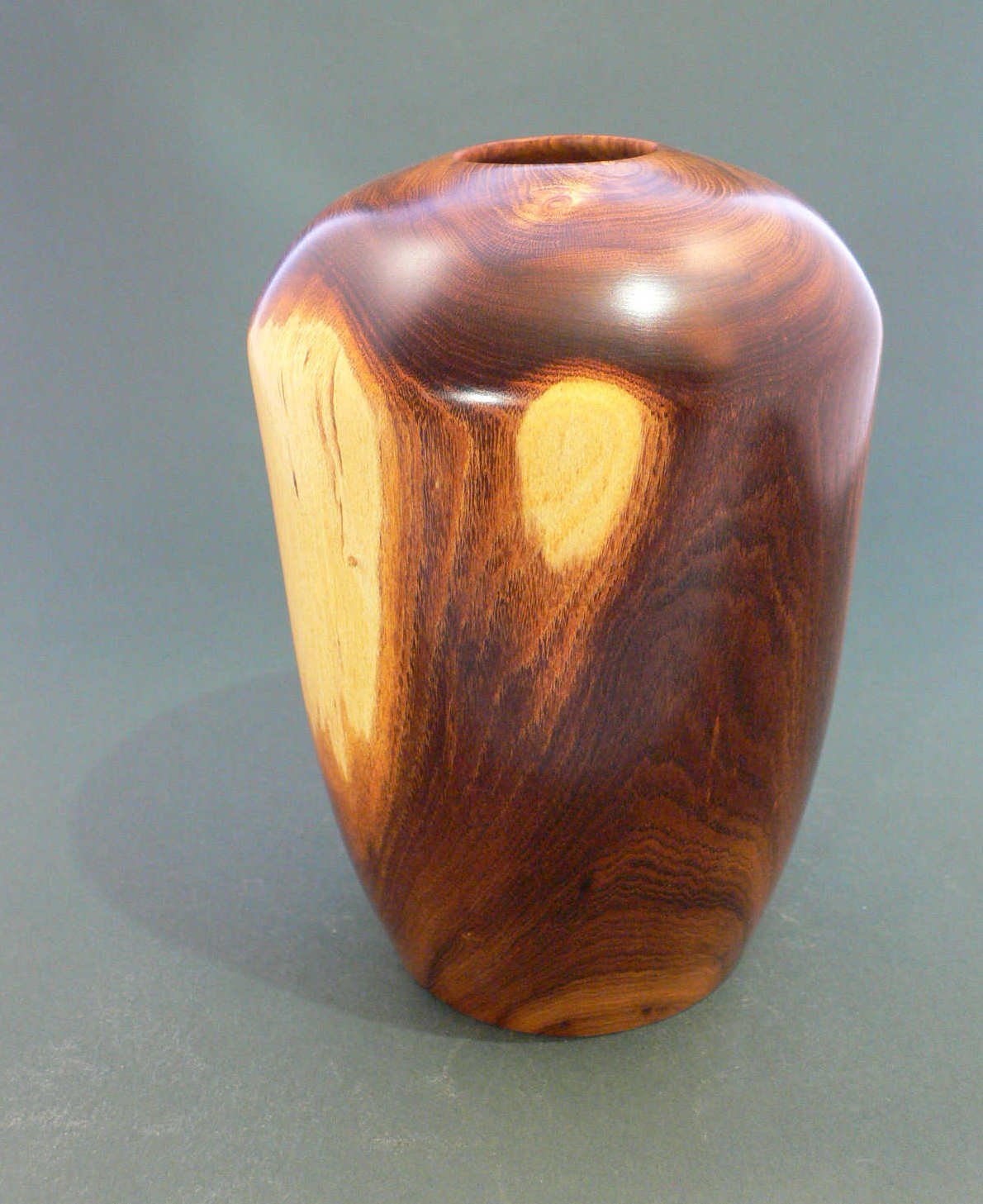 Wood art by Chris Rymer of Inside Out Wood Art made from - Laburnum