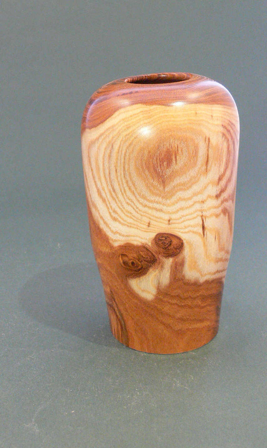 Wood art by Chris Rymer of Inside Out Wood Art made from - Laburnum