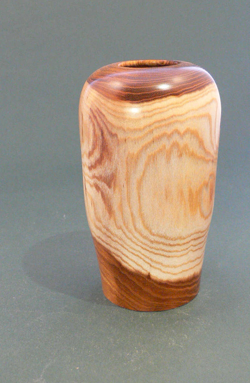 Wood art by Chris Rymer of Inside Out Wood Art made from - Laburnum