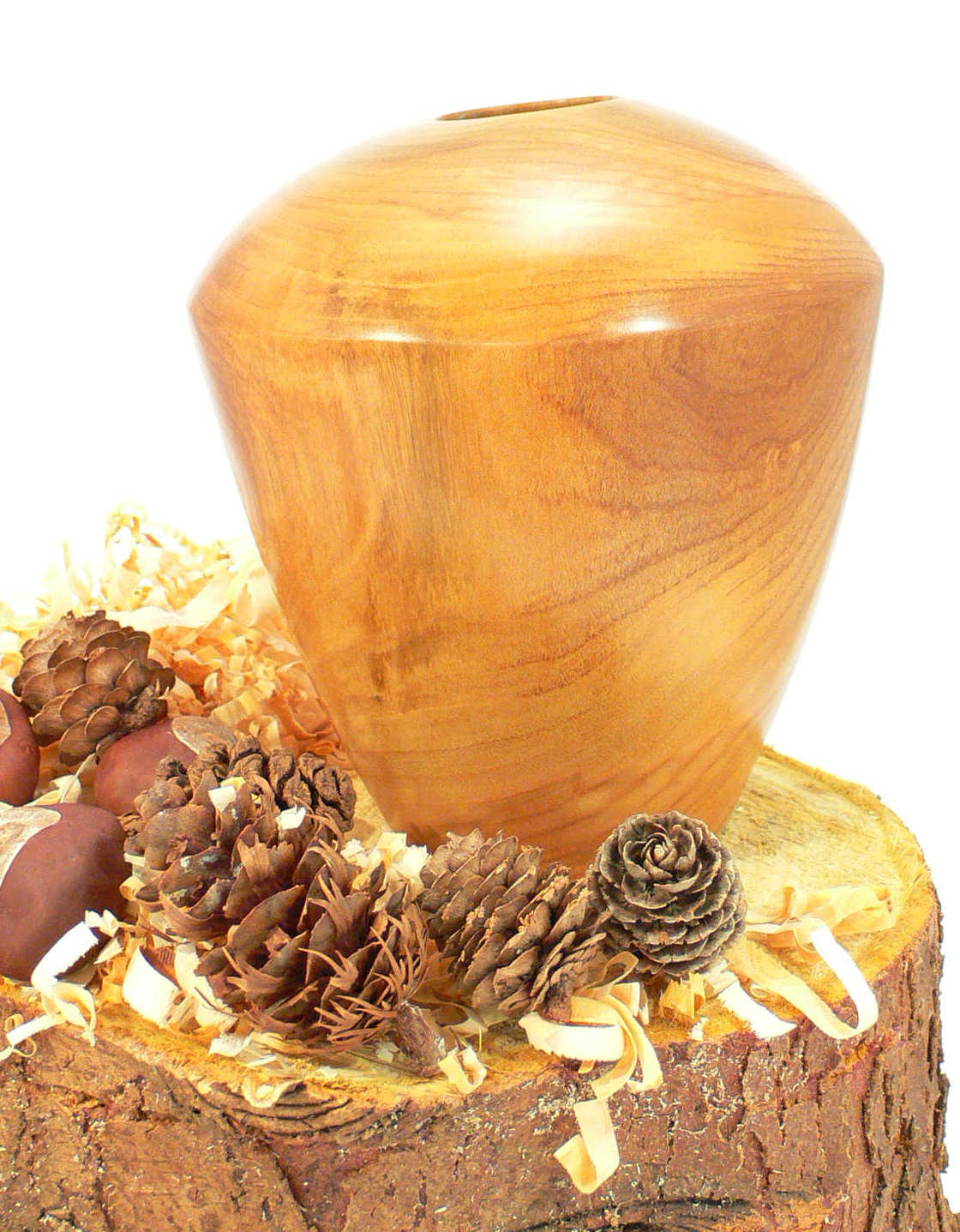 Wood art by Chris Rymer of Inside Out Wood Art made from - Cherry