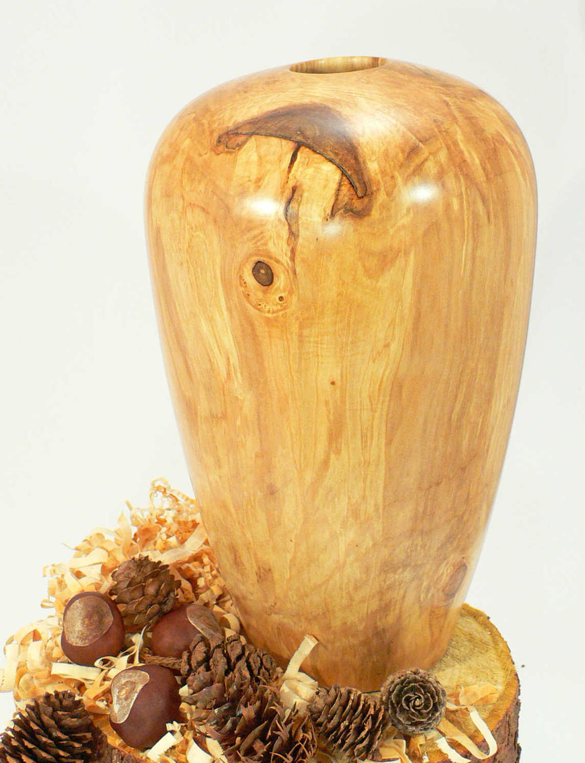 Wood art by Chris Rymer of Inside Out Wood Art made from - Sycamore