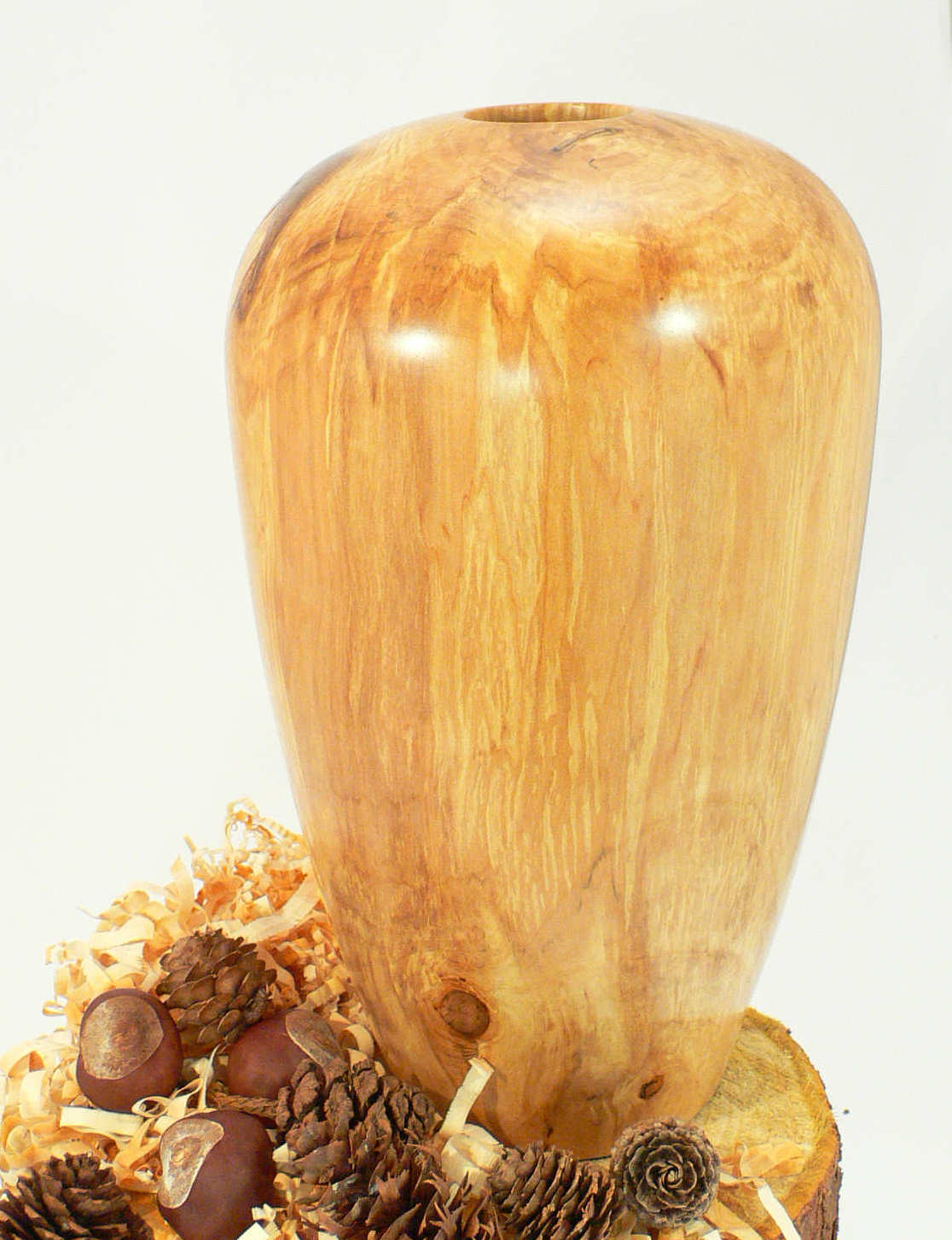 Wood art by Chris Rymer of Inside Out Wood Art made from - Sycamore