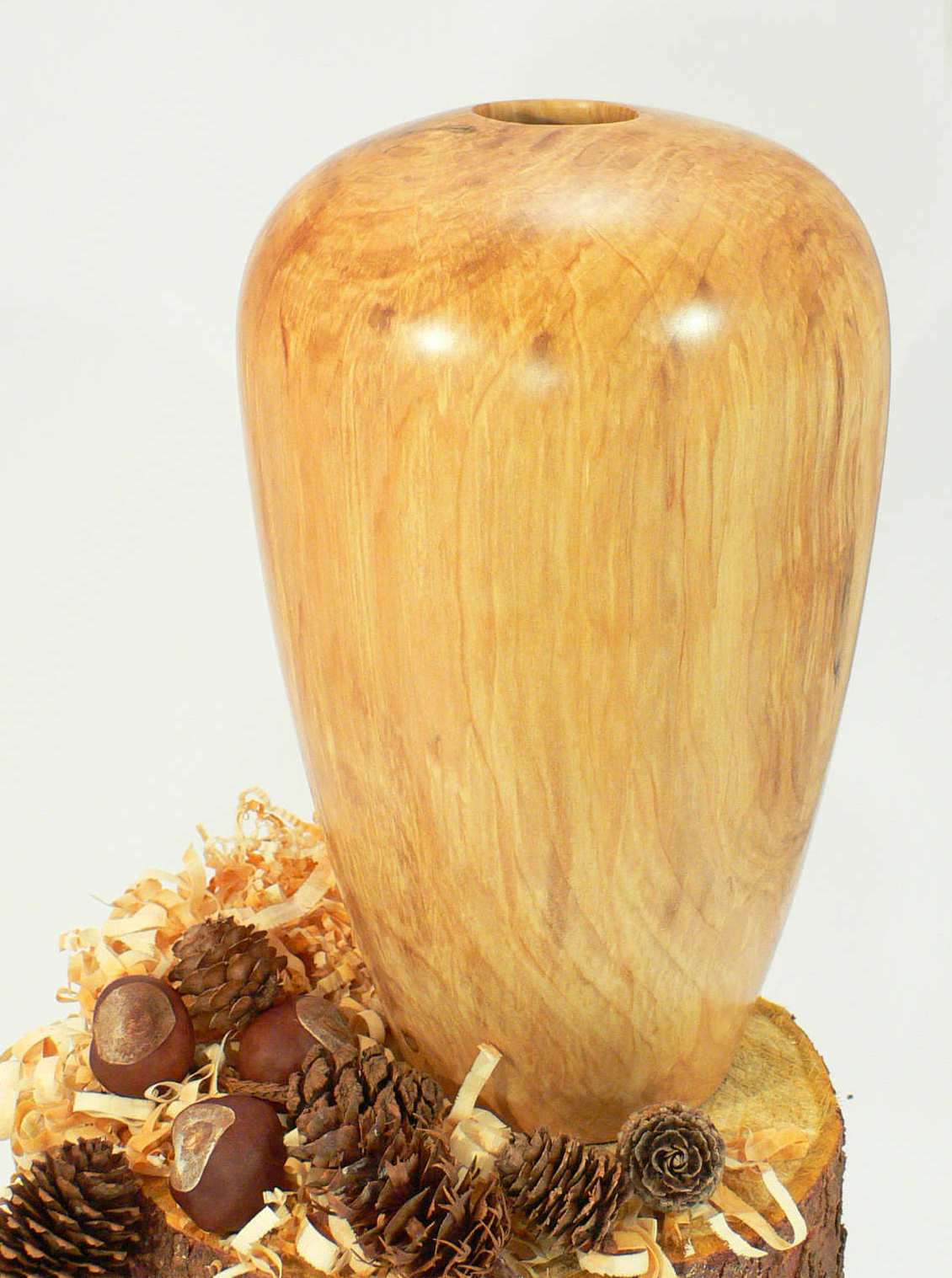 Wood art by Chris Rymer of Inside Out Wood Art made from - Sycamore