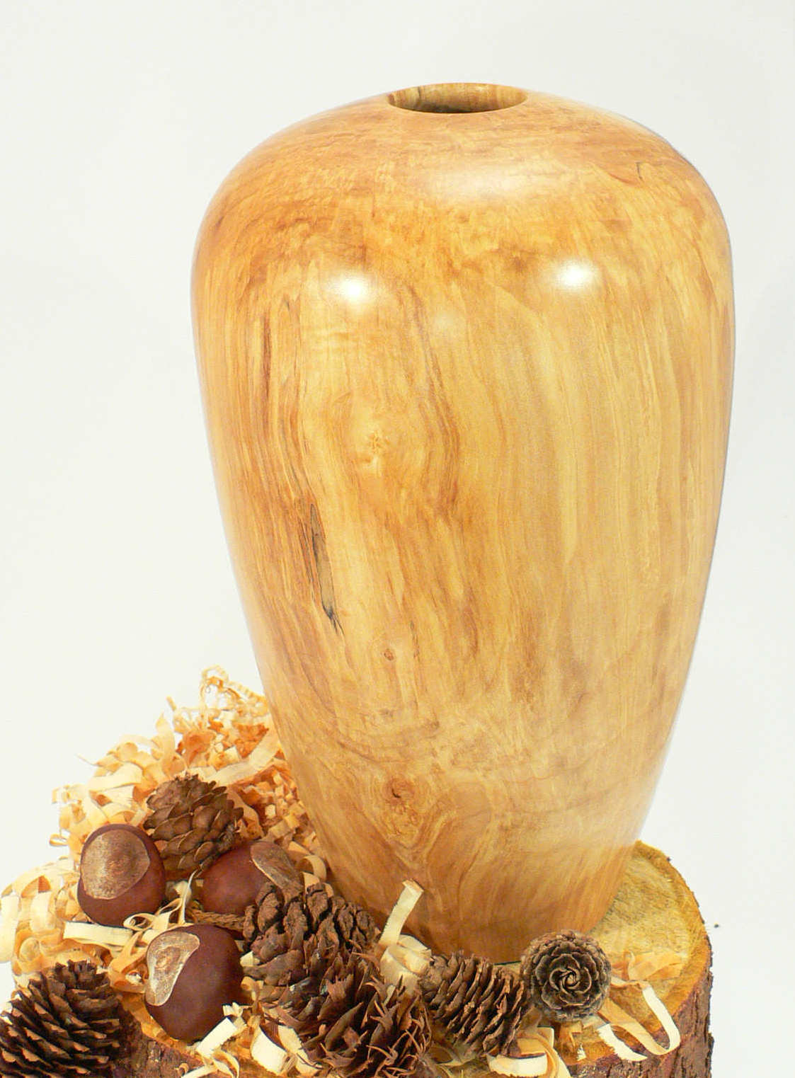 Wood art by Chris Rymer of Inside Out Wood Art made from - Sycamore