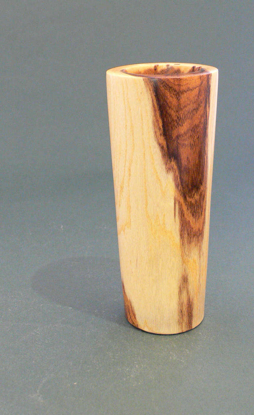 Wood art by Chris Rymer of Inside Out Wood Art made from - Laburnum