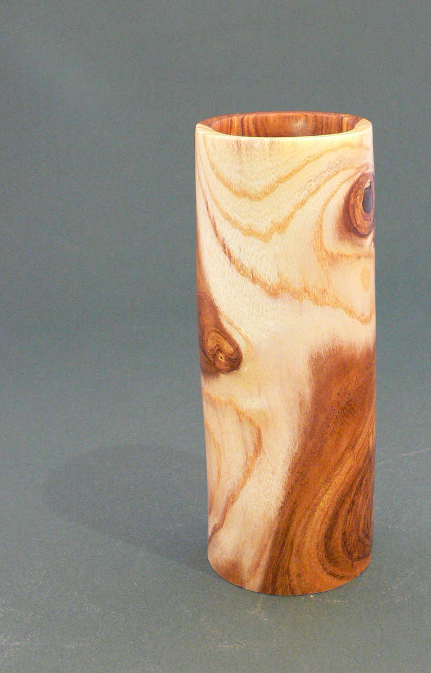 Wood art by Chris Rymer of Inside Out Wood Art made from - Laburnum