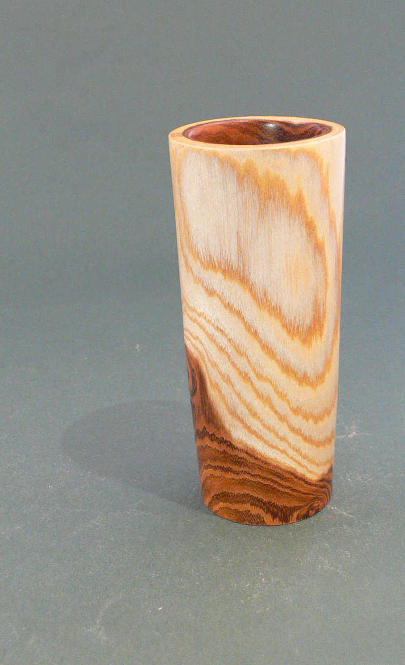 Wood art by Chris Rymer of Inside Out Wood Art made from - Laburnum