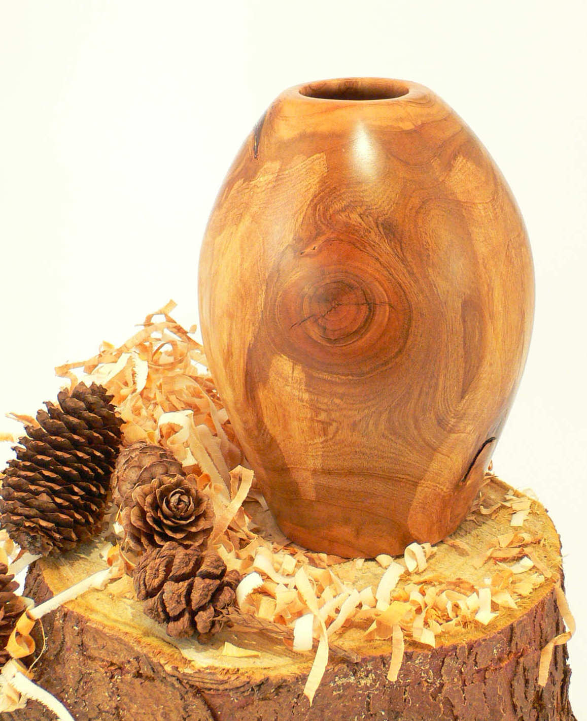Wood art by Chris Rymer of Inside Out Wood Art made from - Cherry