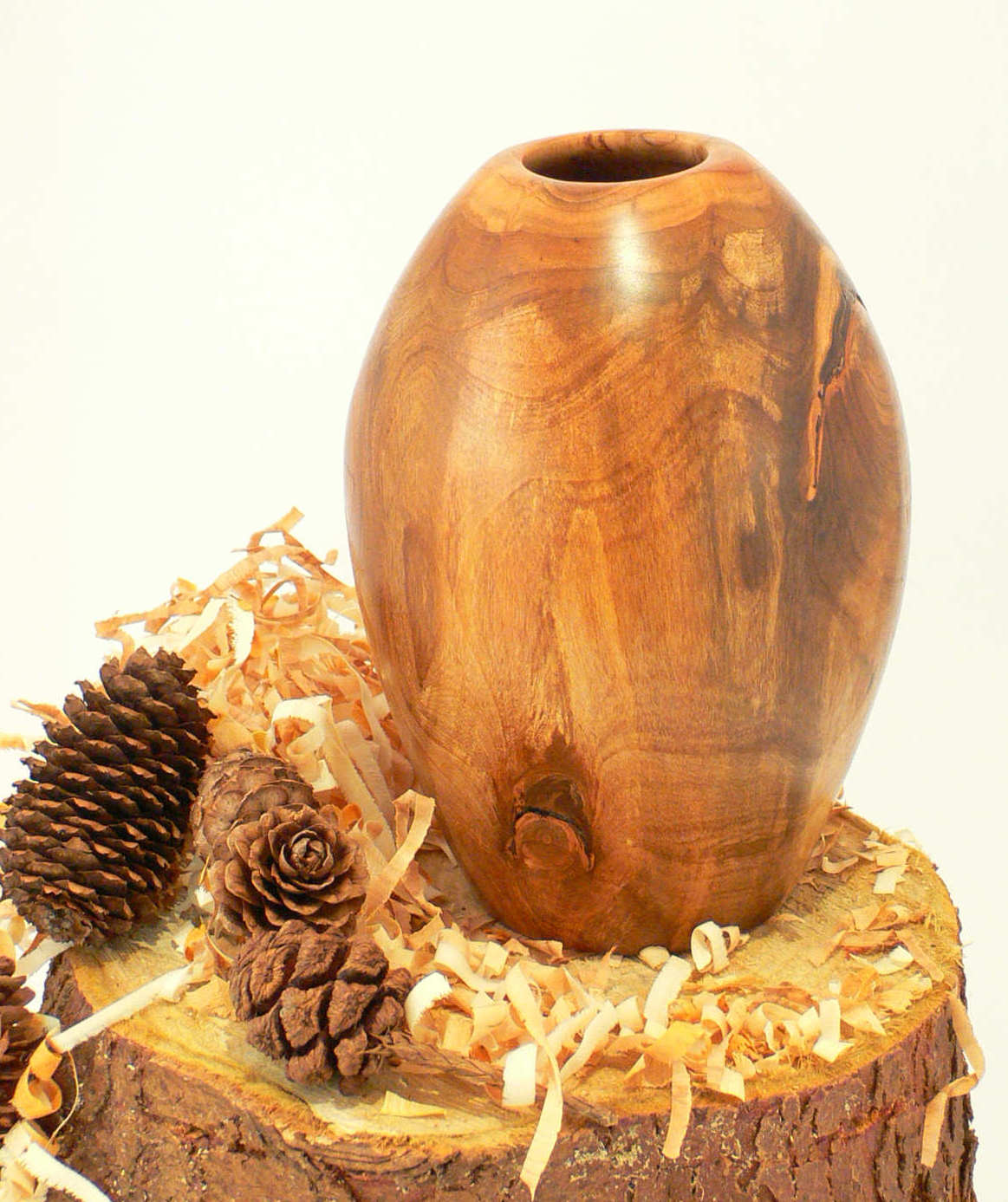 Wood art by Chris Rymer of Inside Out Wood Art made from - Cherry
