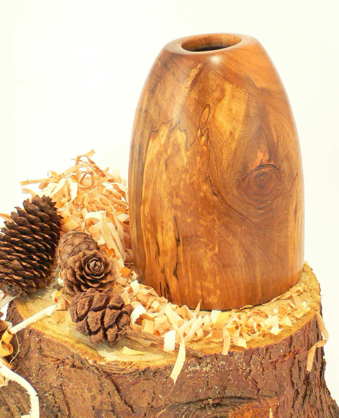Wood art by Chris Rymer of Inside Out Wood Art made from - Cherry