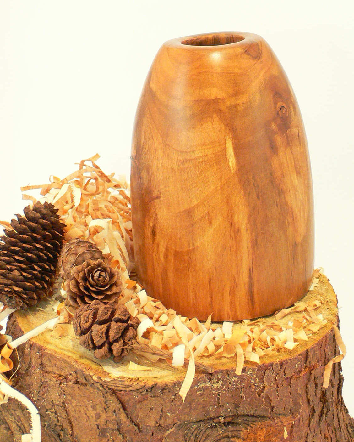 Wood art by Chris Rymer of Inside Out Wood Art made from - Cherry