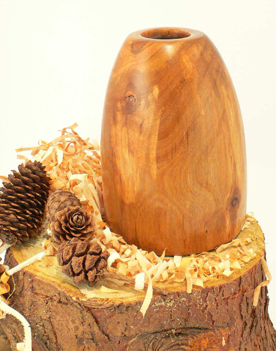 Wood art by Chris Rymer of Inside Out Wood Art made from - Cherry