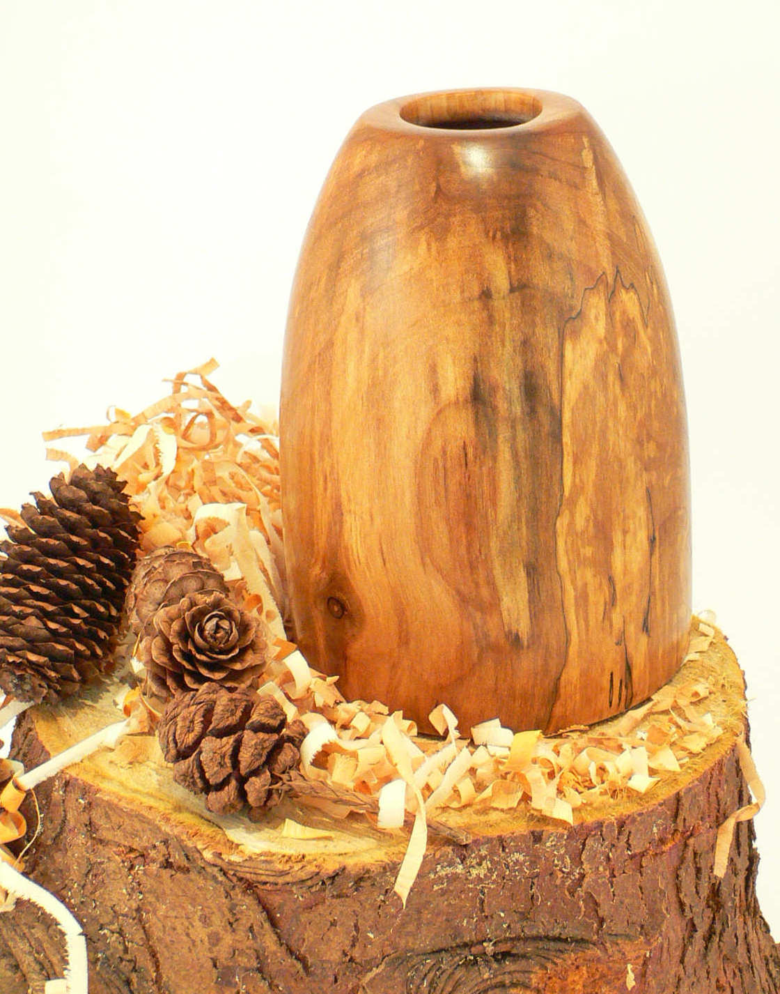 Wood art by Chris Rymer of Inside Out Wood Art made from - Cherry