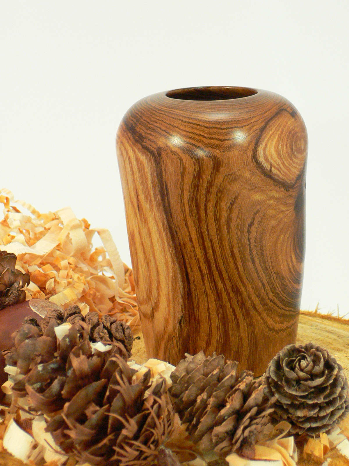 Wood art by Chris Rymer of Inside Out Wood Art made from - Laburnum