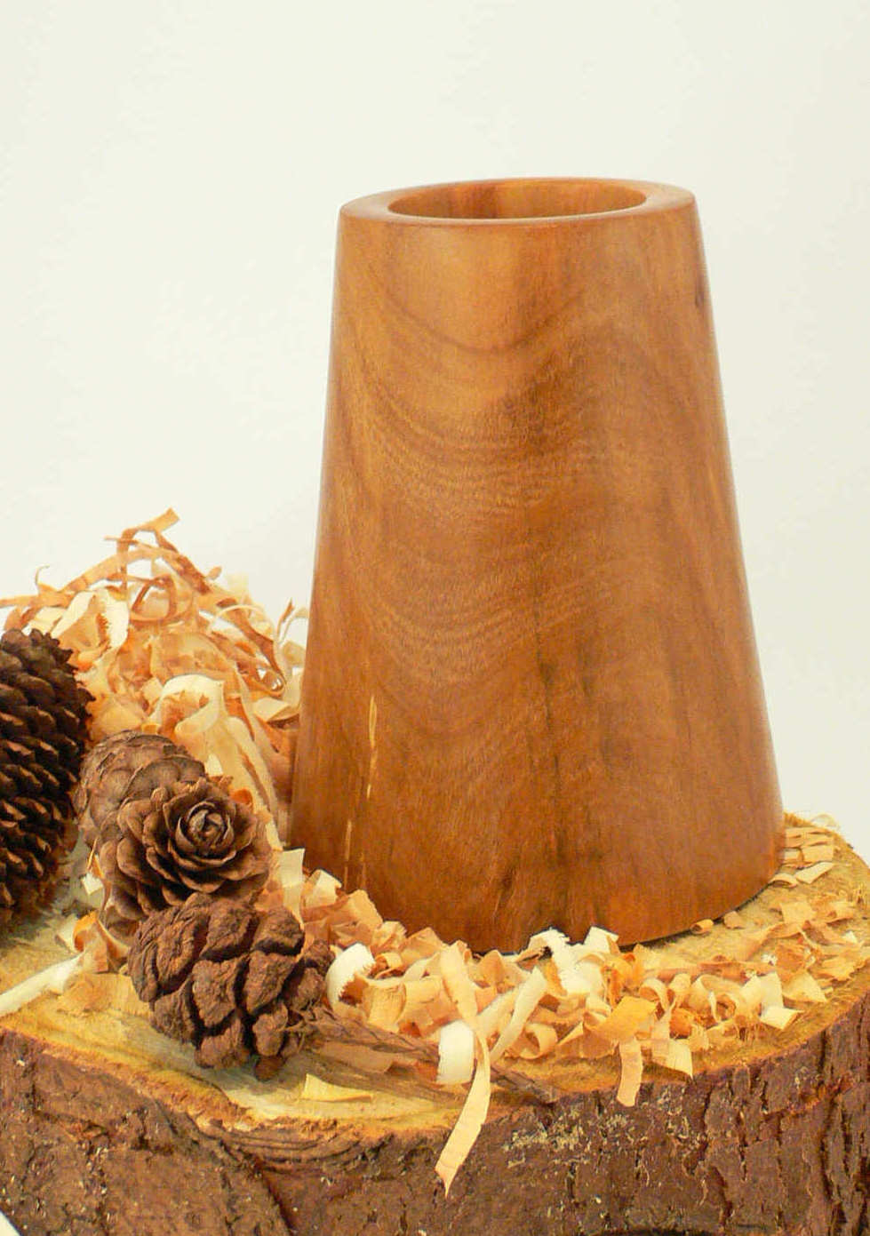 Wood art by Chris Rymer of Inside Out Wood Art made from - Cherry
