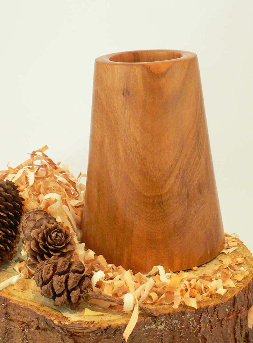 Wood art by Chris Rymer of Inside Out Wood Art made from - Cherry