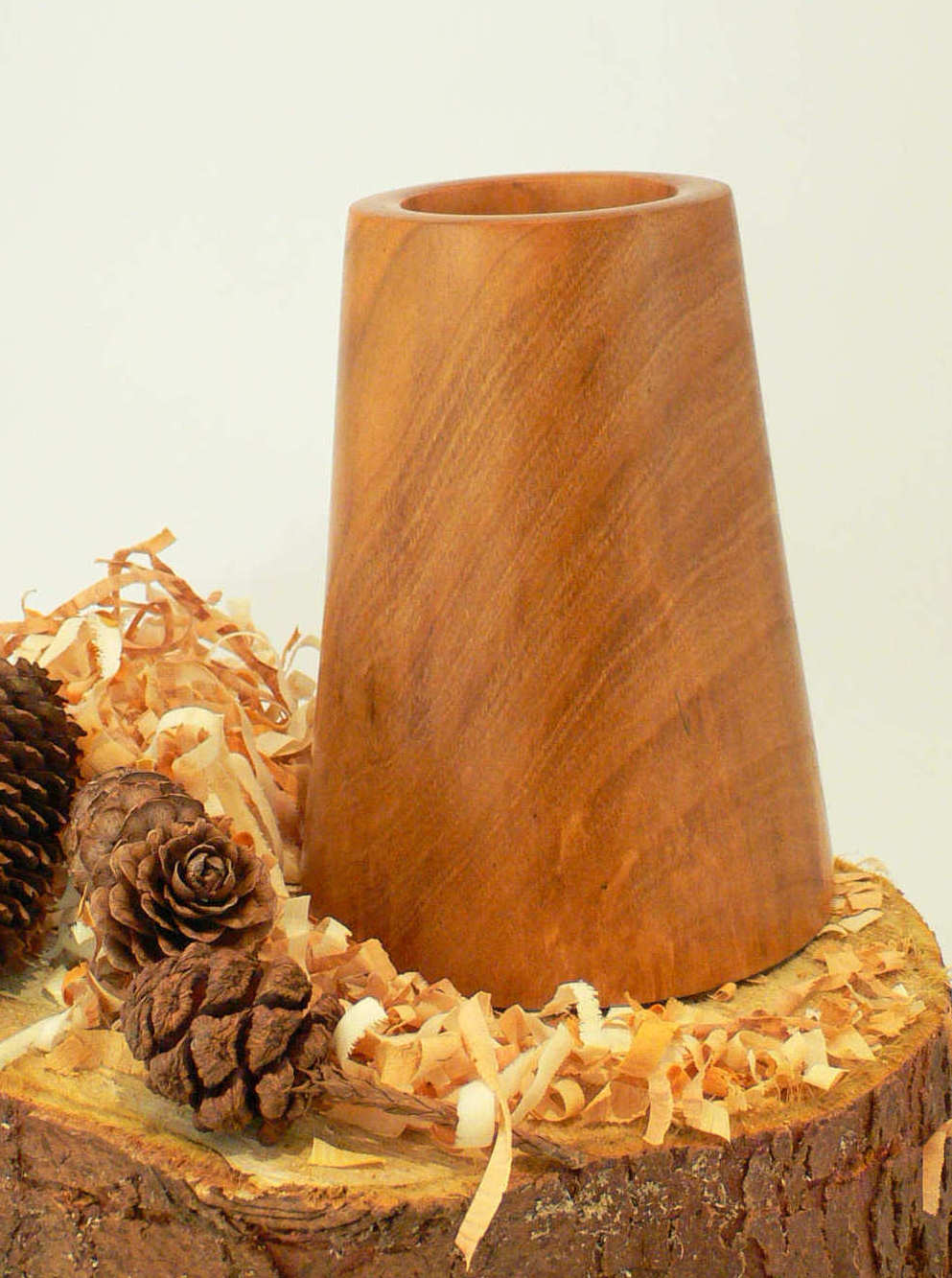 Wood art by Chris Rymer of Inside Out Wood Art made from - Cherry