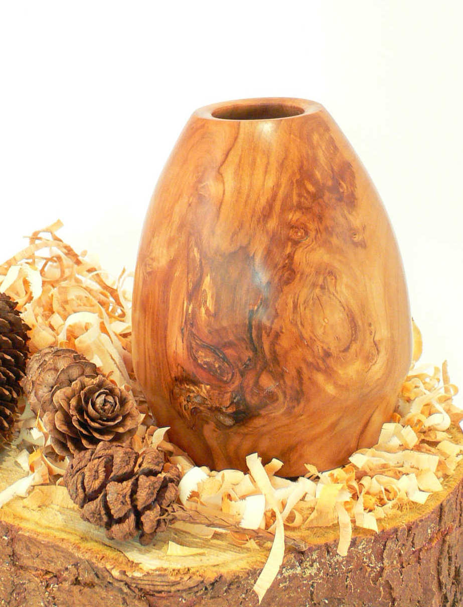 Wood art by Chris Rymer of Inside Out Wood Art made from - Apple