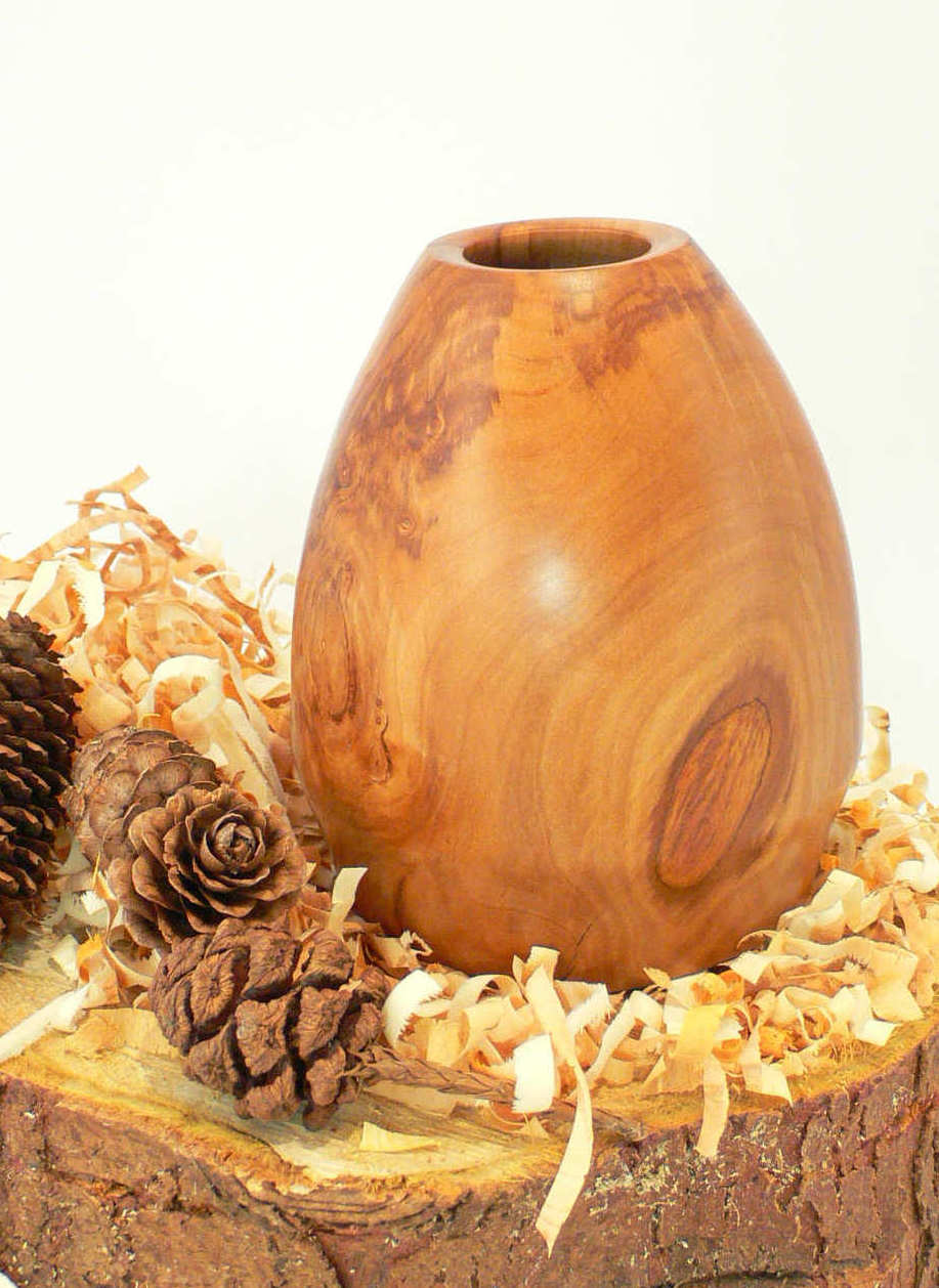 Wood art by Chris Rymer of Inside Out Wood Art made from - Apple