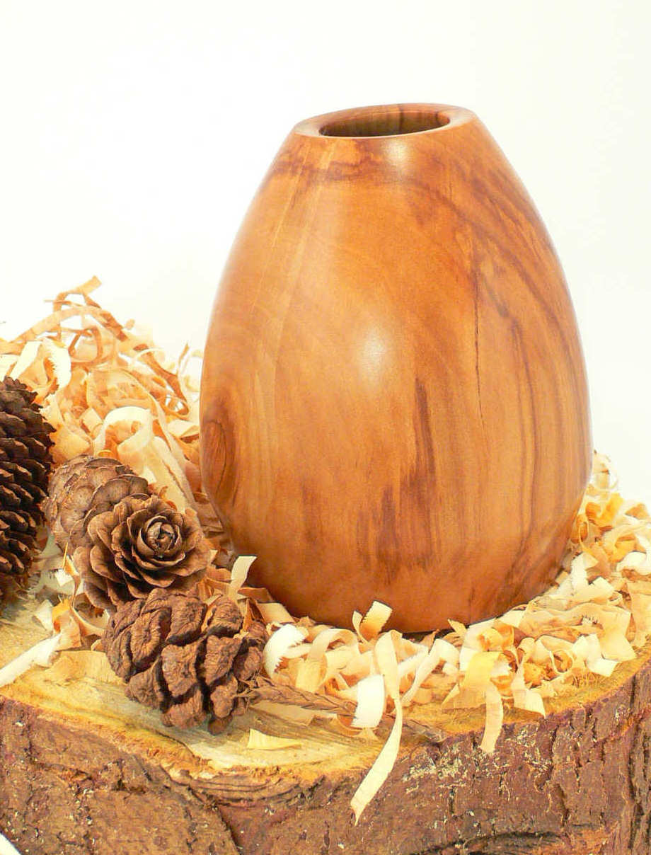 Wood art by Chris Rymer of Inside Out Wood Art made from - Apple