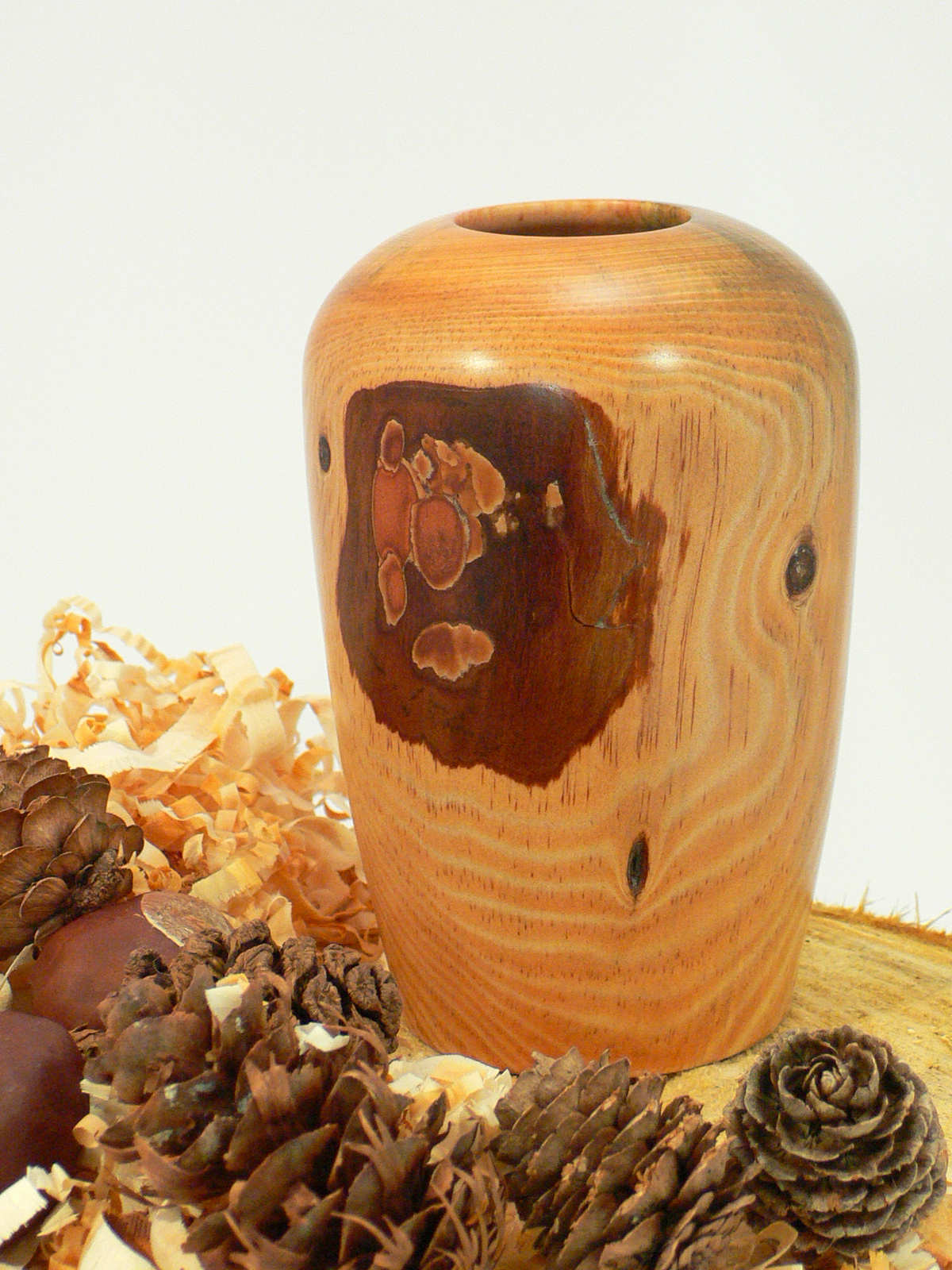 Wood art by Chris Rymer of Inside Out Wood Art made from - Pine